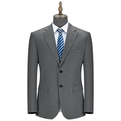 MY5027 TWO-BUTTON FLAT COLLAR AND DOUBLE SLITS