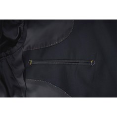 7005 藏青色人字紋