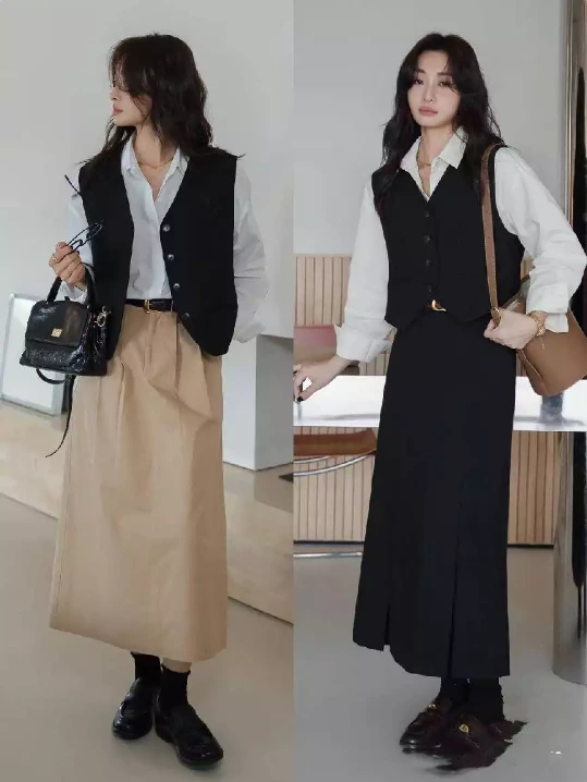 A must-have suit vest in autumn, which looks youthful, fashionable, and super beautiful (2)