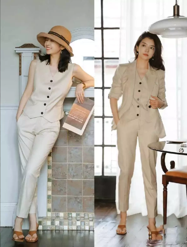 A must-have suit vest in autumn, which looks youthful, fashionable, and super beautiful (2)