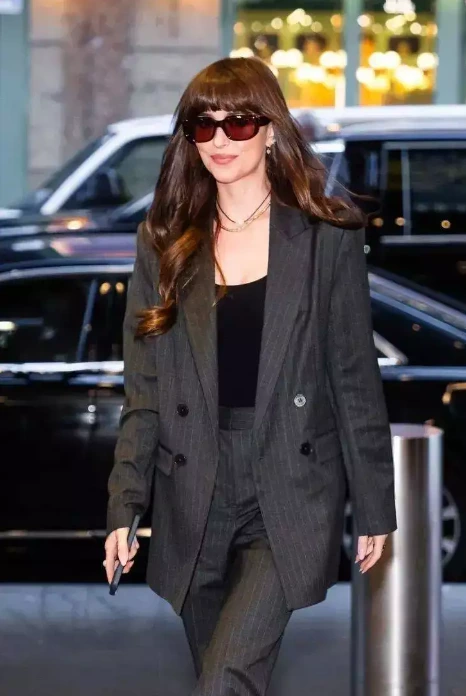 A classic suit is the perfect outerwear choice for fall.